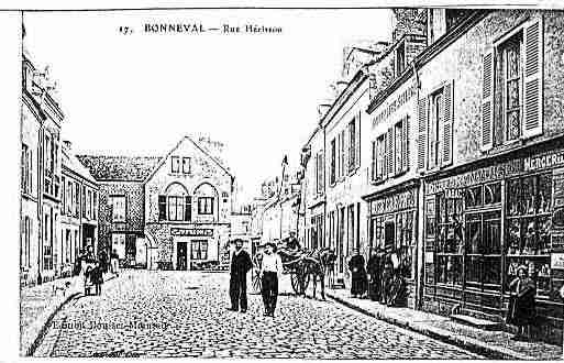 Ville de BONNEVAL Carte postale ancienne
