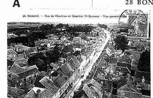 Ville de BONNEVAL Carte postale ancienne