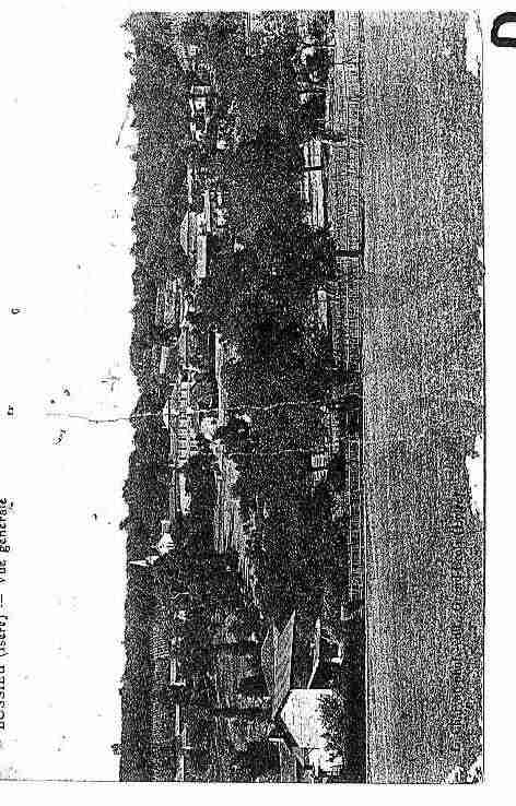 Ville de BOSSIEU Carte postale ancienne
