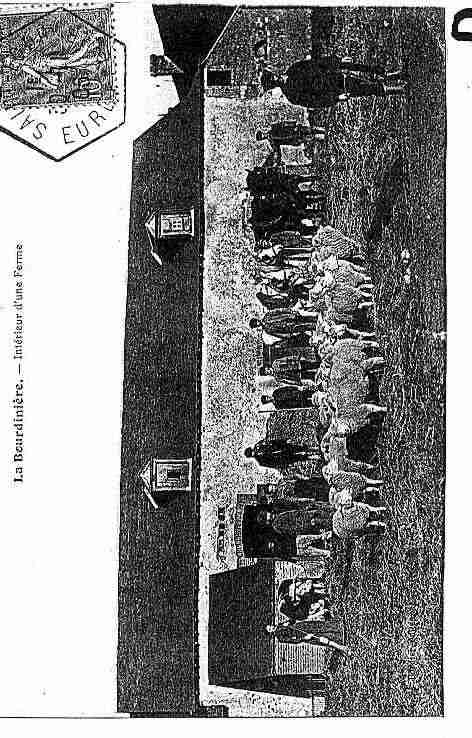 Ville de BOURDINIERESAINTLOUP(LA) Carte postale ancienne Ville de BOURDINIERESAINTLOUP(LA) Carte postale ancienne