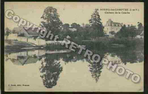 Ville de BOURGDESCOMPTES Carte postale ancienne Ville de BOURGDESCOMPTES Carte postale ancienne