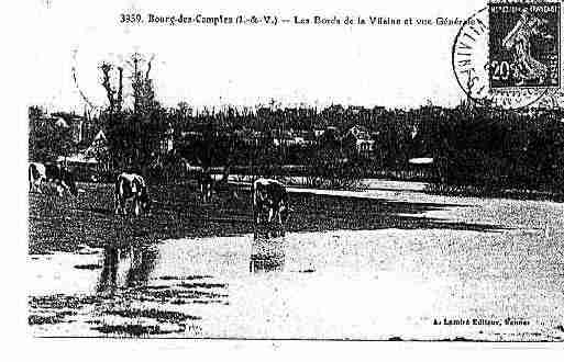 Ville de BOURGDESCOMPTES Carte postale ancienne Ville de BOURGDESCOMPTES Carte postale ancienne