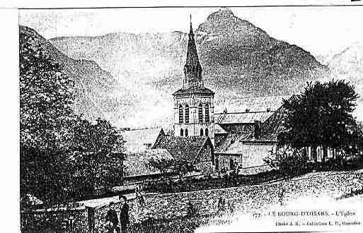 Ville de BOURGD\'OISANS(LE) Carte postale ancienne