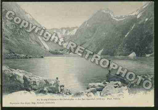Ville de BOURGD\'OISANS(LE) Carte postale ancienne