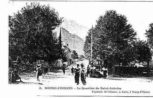 Ville de BOURGD\'OISANS(LE) Carte postale ancienne