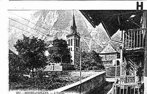 Ville de BOURGD\'OISANS(LE) Carte postale ancienne