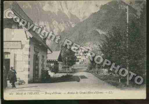Ville de BOURGD\'OISANS(LE) Carte postale ancienne