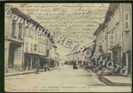 Ville de BOURGD\'OISANS(LE) Carte postale ancienne
