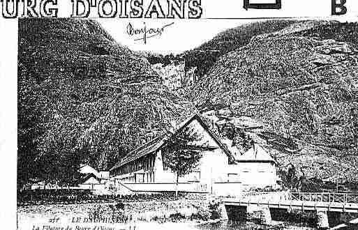 Ville de BOURGD\'OISANS(LE) Carte postale ancienne