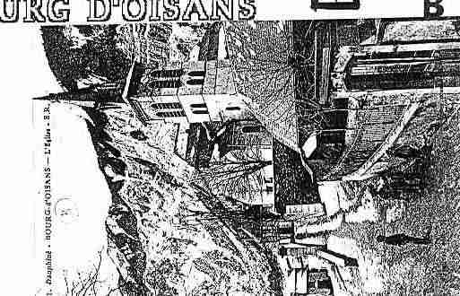 Ville de BOURGD\'OISANS(LE) Carte postale ancienne