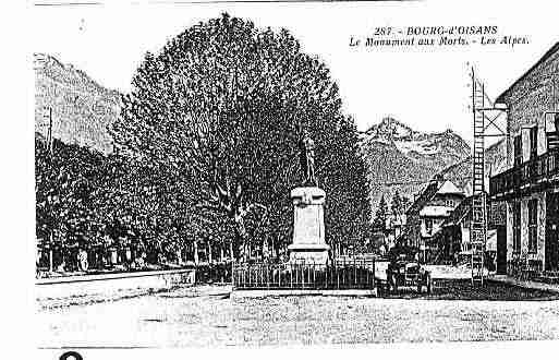 Ville de BOURGD\'OISANS(LE) Carte postale ancienne