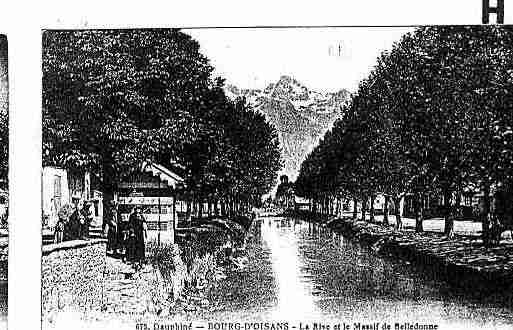 Ville de BOURGD\'OISANS(LE) Carte postale ancienne
