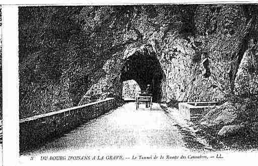 Ville de BOURGD\\\'OISANS(LE) Carte postale ancienne
