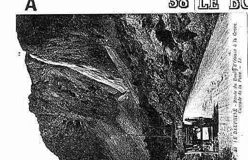 Ville de BOURGD\'OISANS(LE) Carte postale ancienne