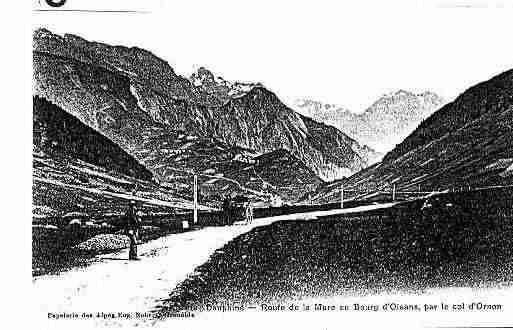 Ville de BOURGD\'OISANS(LE) Carte postale ancienne