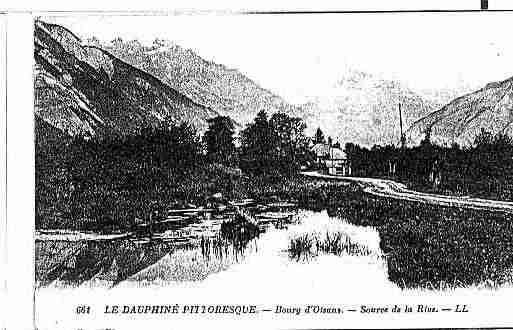Ville de BOURGD\'OISANS(LE) Carte postale ancienne