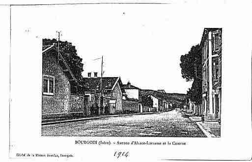 Ville de BOURGOINJALLIEU Carte postale ancienne Ville de BOURGOINJALLIEU Carte postale ancienne