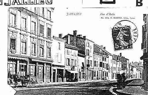 Ville de BOURGOINJALLIEU Carte postale ancienne Ville de BOURGOINJALLIEU Carte postale ancienne