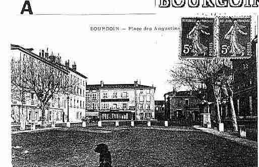 Ville de BOURGOINJALLIEU Carte postale ancienne