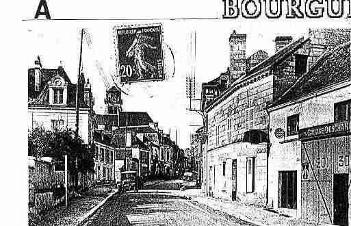 Ville de BOURGUEIL Carte postale ancienne