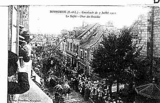 Ville de BOURGUEIL Carte postale ancienne