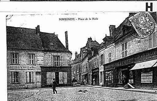 Ville de BOURGUEIL Carte postale ancienne