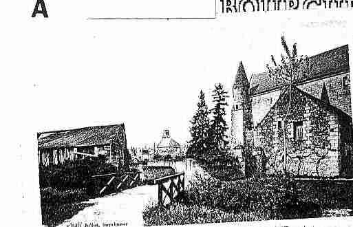 Ville de BOURGUEIL Carte postale ancienne