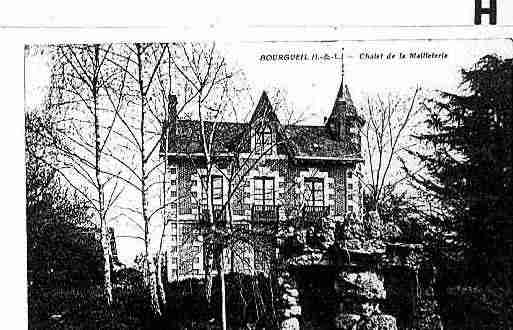 Ville de BOURGUEIL Carte postale ancienne