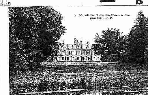 Ville de BOURGUEIL Carte postale ancienne