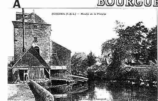 Ville de BOURGUEIL Carte postale ancienne