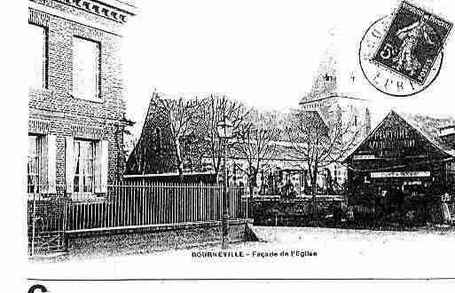 Ville de BOURNEVILLE Carte postale ancienne