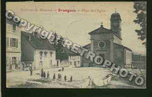 Ville de BRANGUES Carte postale ancienne