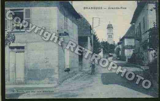 Ville de BRANGUES Carte postale ancienne