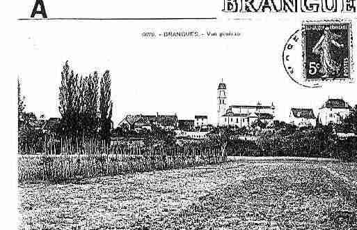 Ville de BRANGUES Carte postale ancienne