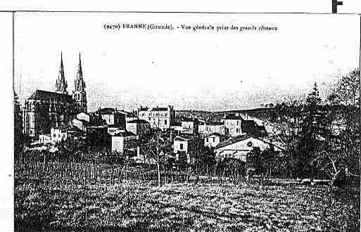 Ville de BRANNE Carte postale ancienne