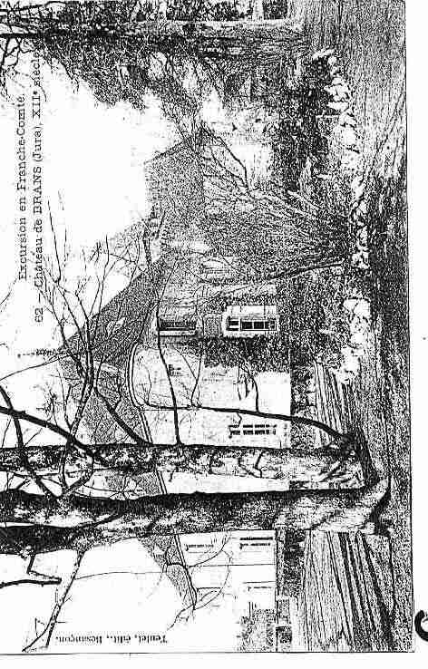 Ville de BRANS Carte postale ancienne