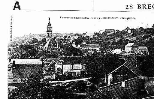 Ville de BRECHAMPS Carte postale ancienne