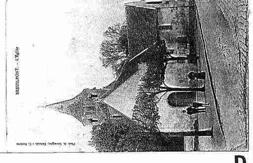 Ville de BREUILPONT Carte postale ancienne