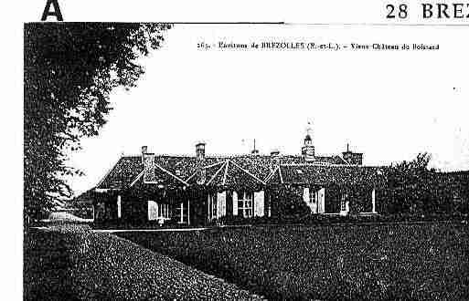 Ville de BREZOLLES Carte postale ancienne