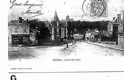 Ville de BRIONNE Carte postale ancienne