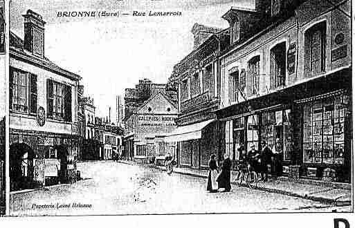 Ville de BRIONNE Carte postale ancienne