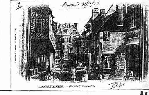 Ville de BRIONNE Carte postale ancienne