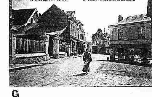 Ville de BRIONNE Carte postale ancienne