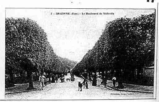 Ville de BRIONNE Carte postale ancienne