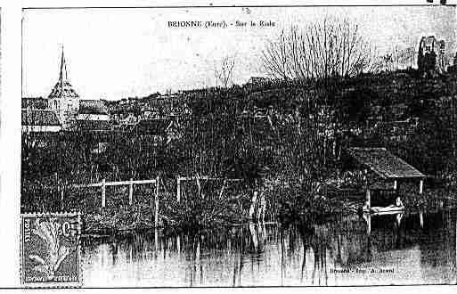 Ville de BRIONNE Carte postale ancienne