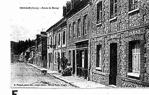 Ville de BROGLIE Carte postale ancienne