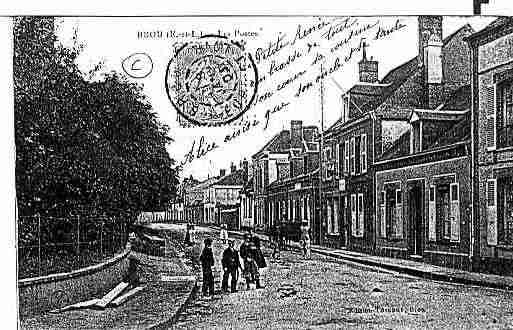 Ville de BROU Carte postale ancienne
