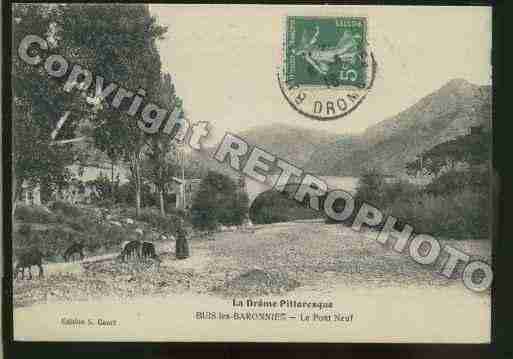 Ville de BUISLESBARONNIES Carte postale ancienne
