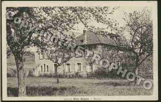 Ville de BURCIN Carte postale ancienne