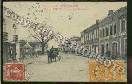 Ville de CADOURS Carte postale ancienne